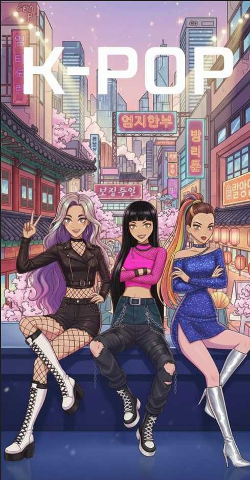 k-pop las guerreras toalla playa micro 70x140 cm (new import - nw1817)