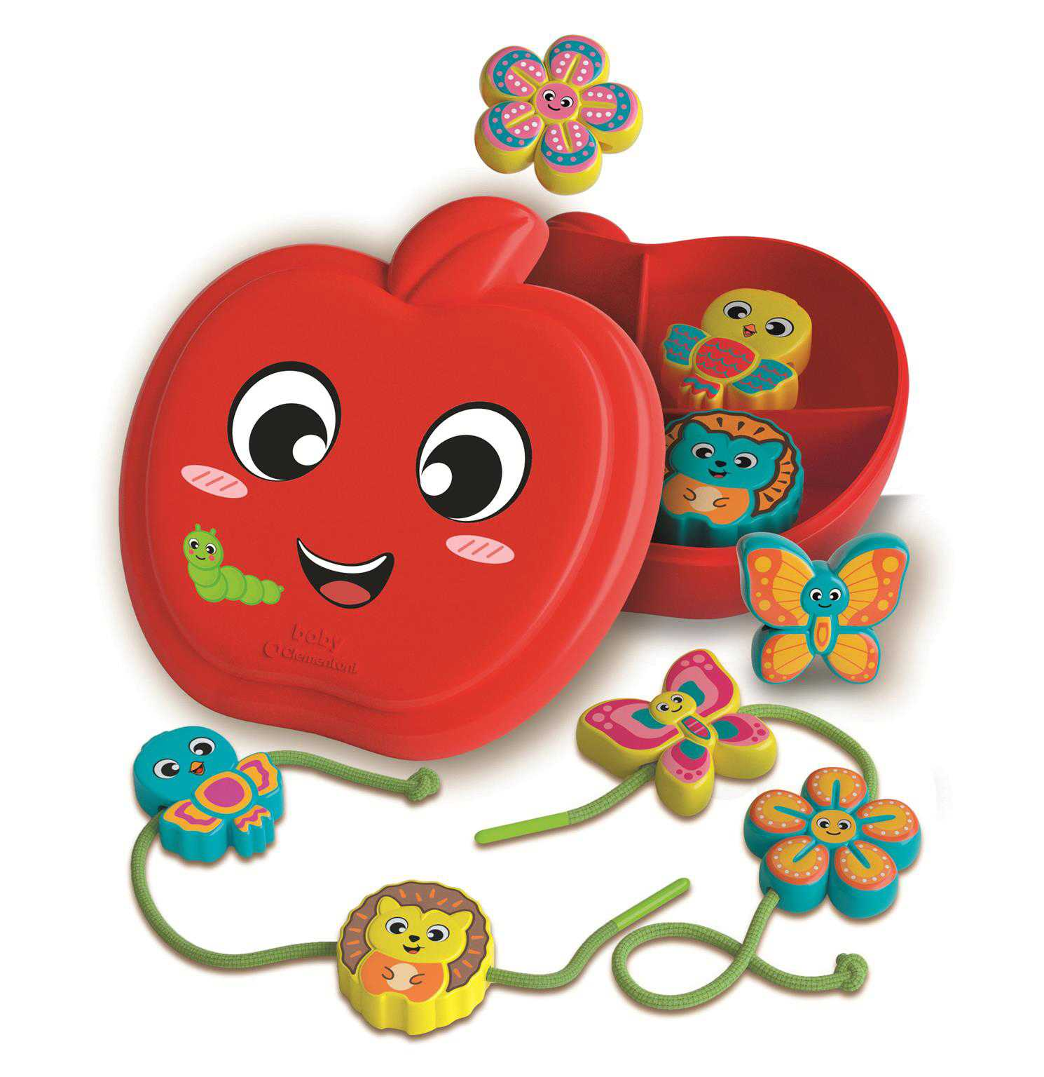 montesori manzana juego de lazos (clementoni - 17600) montesori manzana juego de lazos (clementoni - 17600)