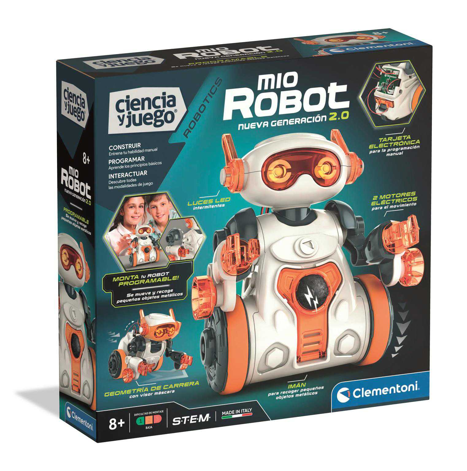 ciencia y juego robot mio nuevo (clementoni - 55630)