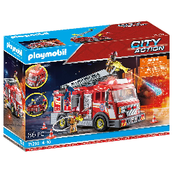 playmobil camion de bomberos (playmobil - 71233)