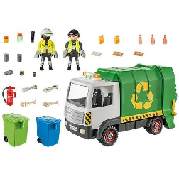 playmobil camion de reciclaje (playmobil - 71234)
