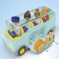 playmobil junior autobus (playmobil - 71682)