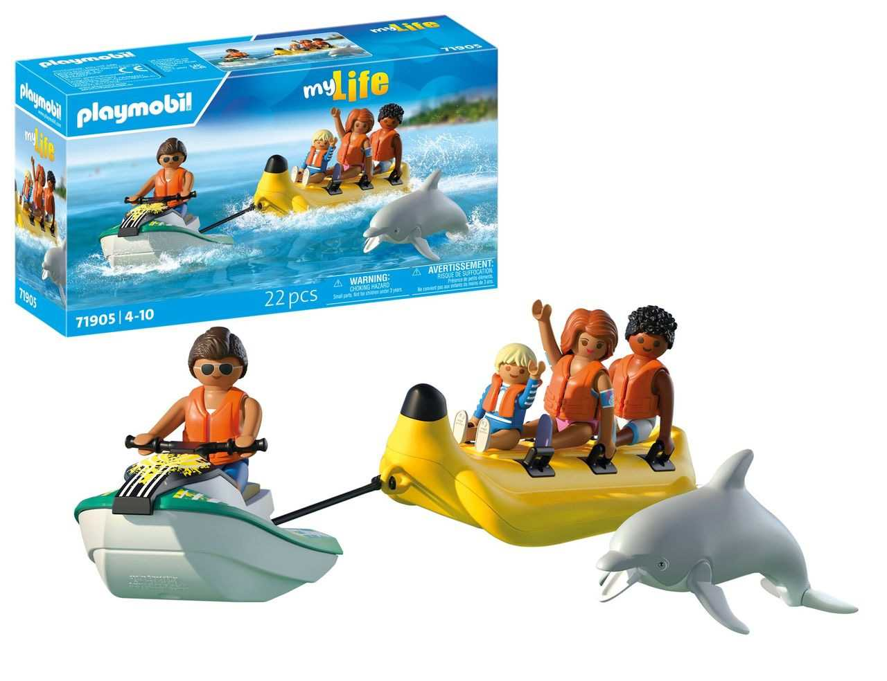 playmobil paseo en bote banana (playmobil - 71905)