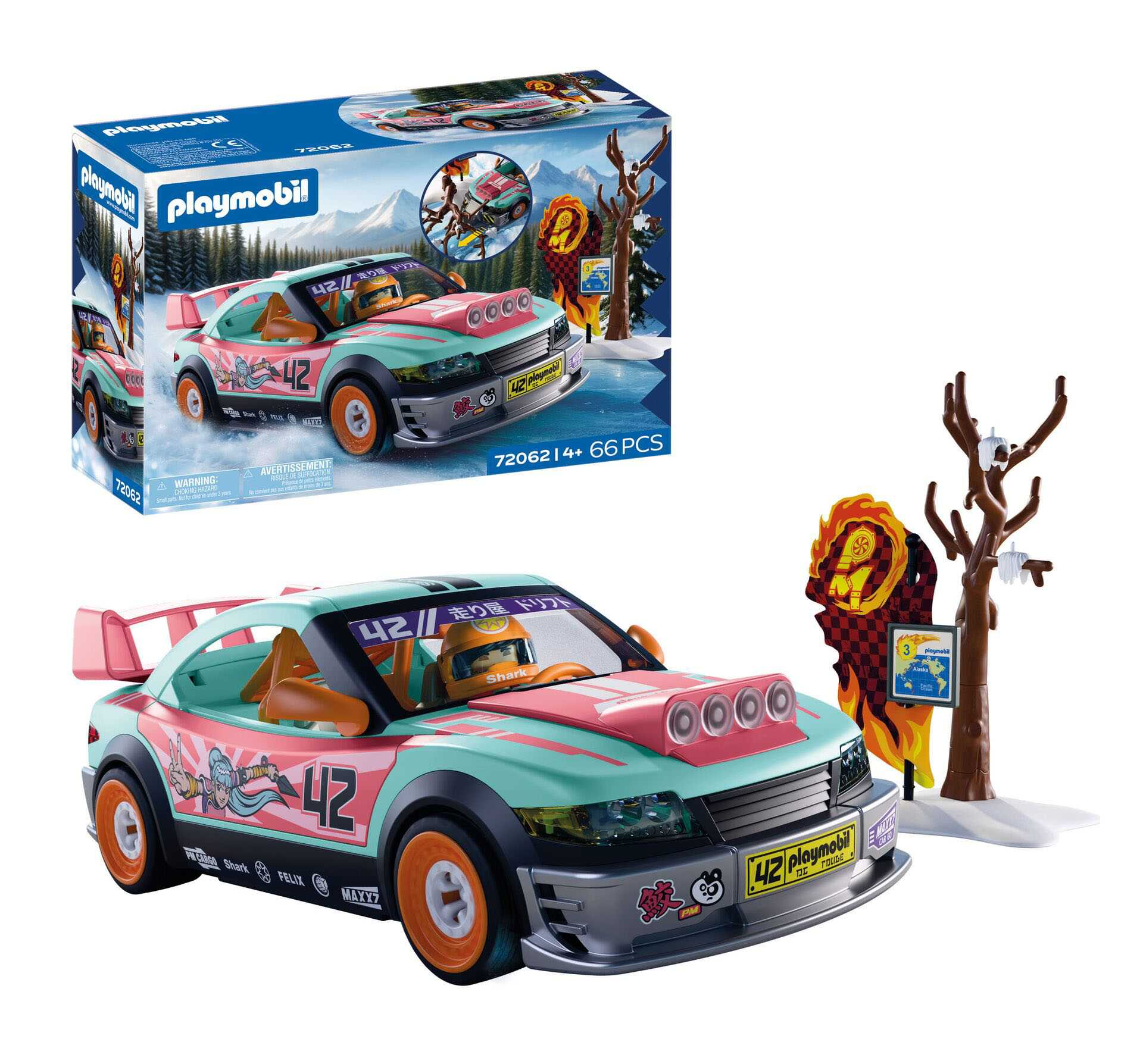playmobil coche tuning todoterreno (playmobil - 72062)