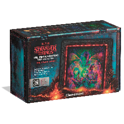 stranger things puzzle 520 piezas the upside down (clementoni - 35155)