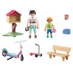 playmobil intercambio de libros (playmobil - 71511)