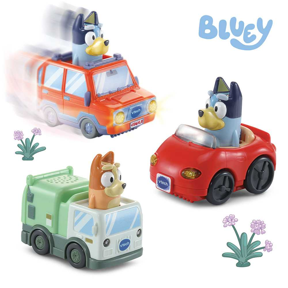 vtech tut tut bolidos bluey coches surtidos (vtech - 426922)