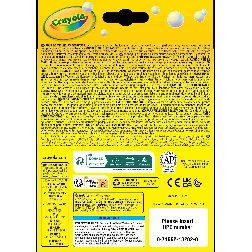 crayola 8 maxi ceras ultra lavables (crayola - 52-3282)