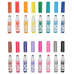 crayola 16 mini rotuladores lavabo emoji (crayola - 58-8741)