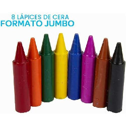 crayola 8 ceras jumbo mk (crayola - 81-0080)