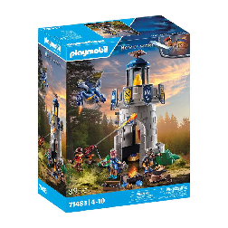 playmobil torre de caballeros con herrero y dragon (playmobil - 71483)