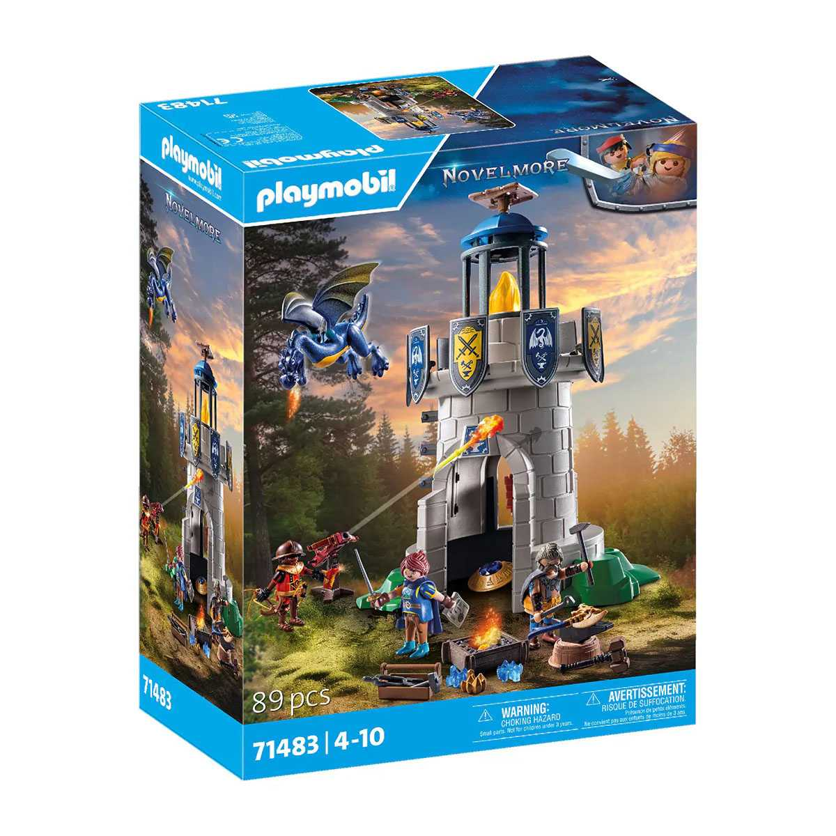 playmobil torre de caballeros con herrero y dragon (playmobil - 71483) playmobil torre de caballeros con herrero y dragon (playmobil - 71483)