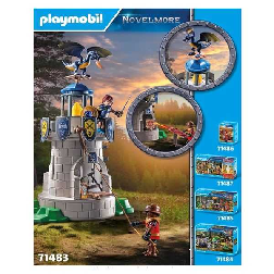 playmobil torre de caballeros con herrero y dragon (playmobil - 71483)