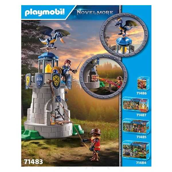 playmobil torre de caballeros con herrero y dragon (playmobil - 71483) playmobil torre de caballeros con herrero y dragon (playmobil - 71483)