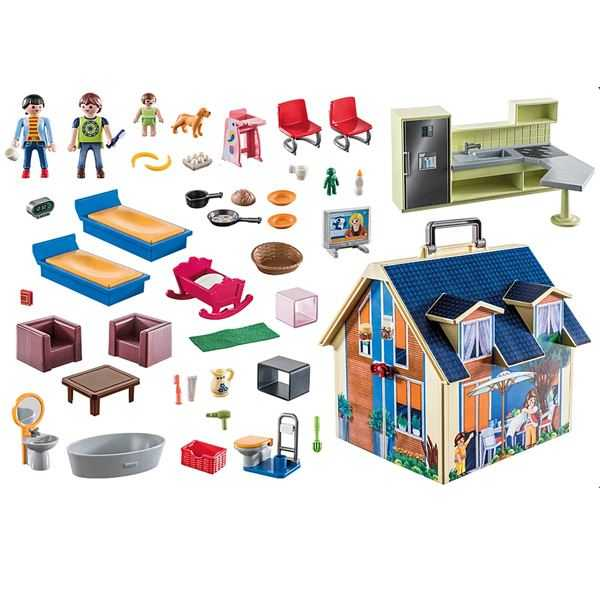 playmobil casa de muÑecas maletin (playmobil - 70985) playmobil casa de muÑecas maletin (playmobil - 70985)