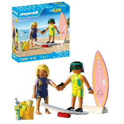 playmobil pequeÑa escuela de surf (playmobil - 71907)