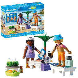 playmobil pareja en la playa (playmobil - 71908)