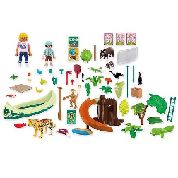 playmobil zoo: aventura en la jungla (playmobil - 72071)