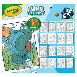 crayola libro colorear animal friends  (crayola - 04-7321)