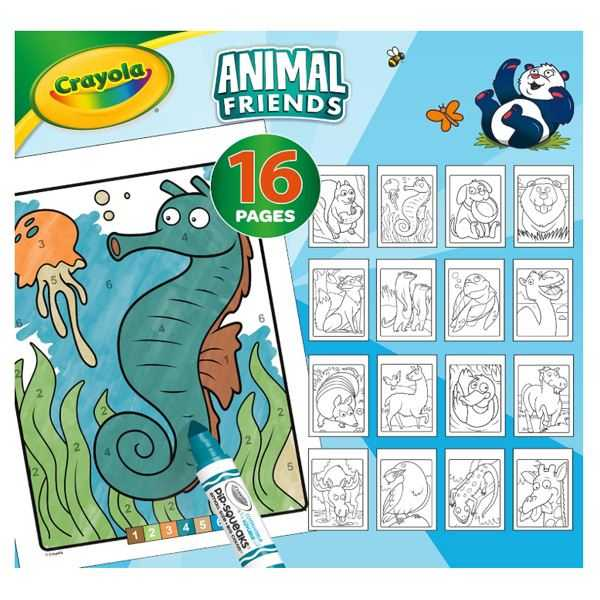 crayola libro colorear animal friends (crayola - 04-7321) crayola libro colorear animal friends (crayola - 04-7321)