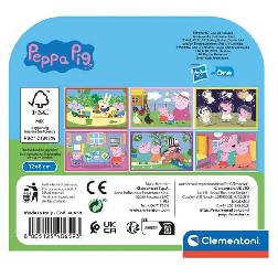 peppa pig rompecabezas 6 cubos (clementoni - 40659)
