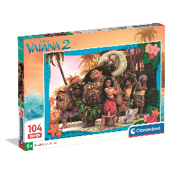 puzzle 104 pzas super disney vaiana ii (clementoni - 25787)