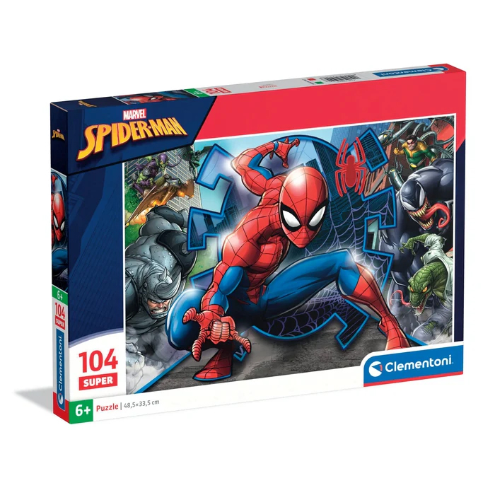 puzzle 104 piezas super spiderman 2025 (clementoni - 25044)
