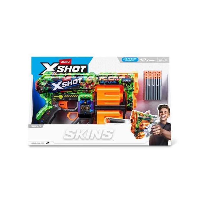 x-shot pistola de dardos skins dread (zuru - 36517)