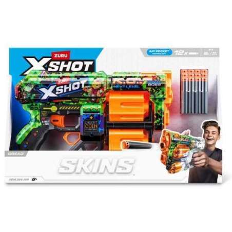 x-shot pistola de dardos skins dread (zuru - 36517)