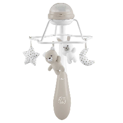 chicco movil de cuna con proyectror arcoiris neutral (artsana - 10410)