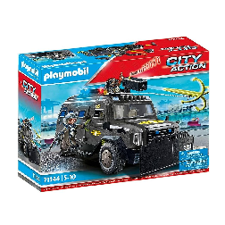 playmobil fuerzas especiales vehiculo (playmobil - 71144)