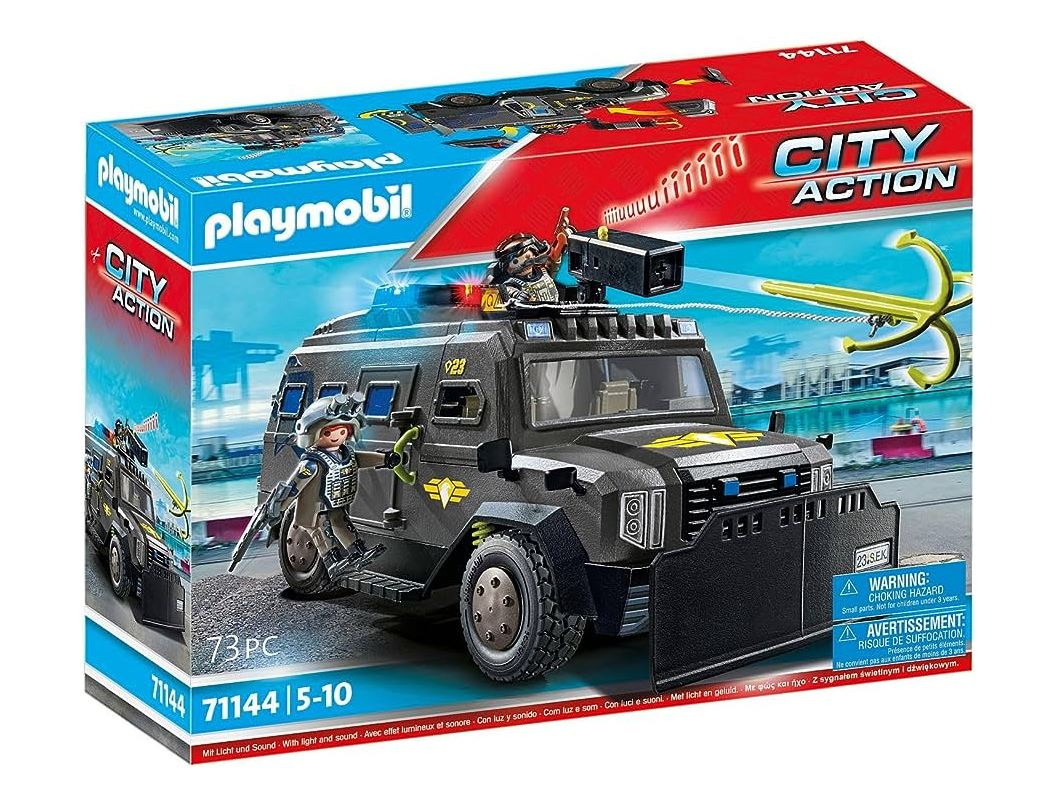 playmobil fuerzas especiales vehiculo (playmobil - 71144)