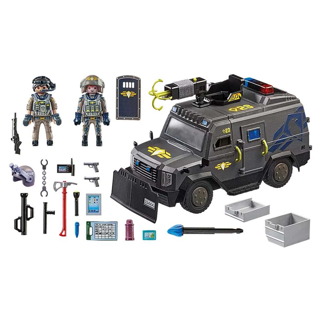 playmobil fuerzas especiales vehiculo (playmobil - 71144)