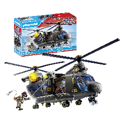 playmobil fuerzas especiales helicoptero (playmobil -  71149)