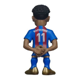 minix figura 12 cms. f.c.barcelona raphinha (bandai - mn21482)