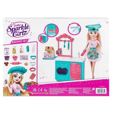 zuru sparkle girlz playset cocinera y profesora surtidas (zuru - mb15)