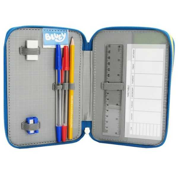 bluey plumier 3 pisos con material escolar (cyp import - ep32-13by) bluey plumier 3 pisos con material escolar (cyp import - ep32-13by)