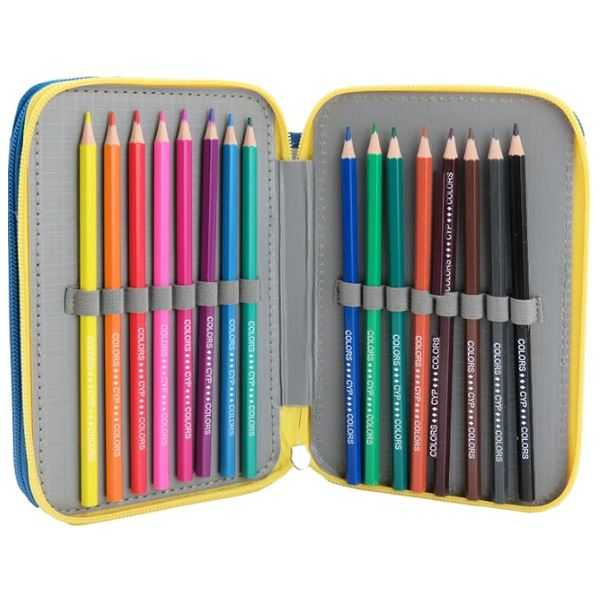 bluey plumier 3 pisos con material escolar (cyp import - ep32-13by) bluey plumier 3 pisos con material escolar (cyp import - ep32-13by)