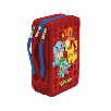 pokemon plumier 3 pisos con material escolar (cyp import - ep20-13pk)