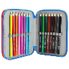 pokemon plumier 3 pisos con material escolar (cyp import - ep20-13pk)