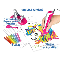 crayola super ceraboli unicornio neon (25-0509)
