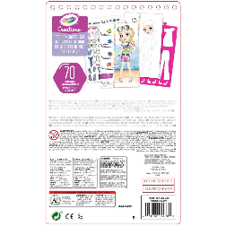 crayola creations album diseÑo moda (crayola -  04-0476)