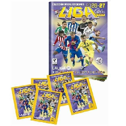 pack album+5 sobres la liga 2026/27 (panini - 8424248928865)