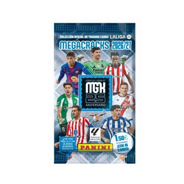 blister 1 sobre megacracks la liga 2026/27 (panini - 8424248928377)