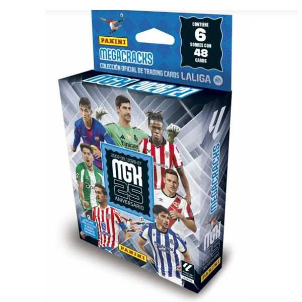 blister 6 sobres negacracks 2026/27 (panini - 8424248928421) blister 6 sobres negacracks 2026/27 (panini - 8424248928421)