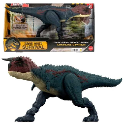 jurassic world changen chomp carnotaurus (mattel - jkg85)