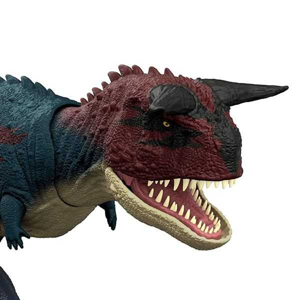 jurassic world changen chomp carnotaurus (mattel - jkg85)