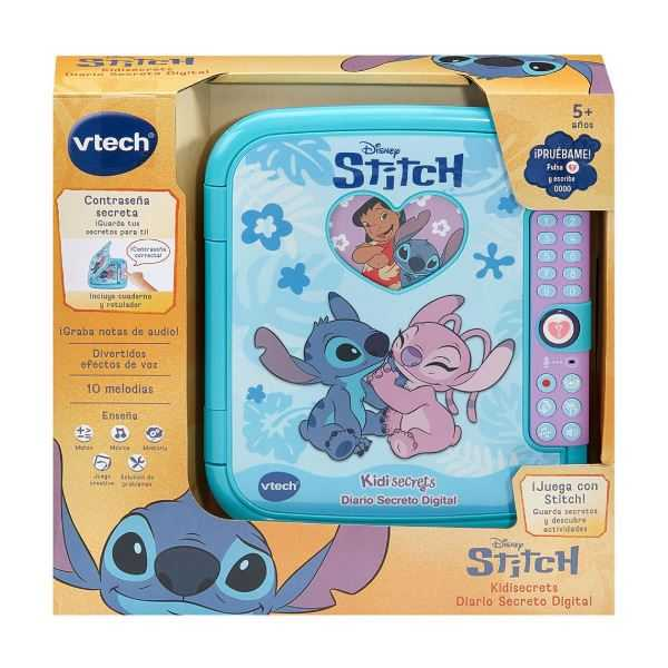 vtech kidisecrets diario secreto de stitch (vtech - 586222)