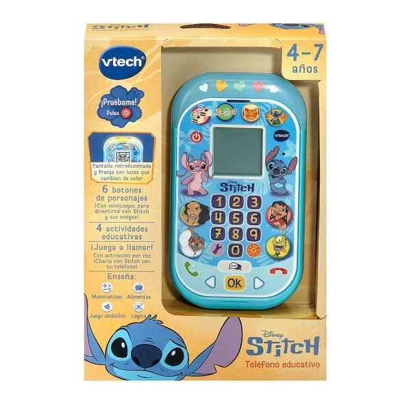 vtech stitch telefono educativo (vtech - 586022)