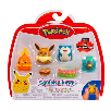 squishalongs pack de 4 figuras pokemon surtidas (jazwares - sqal0067) squishalongs pack de 4 figuras pokemon surtidas (jazwares - sqal0067)